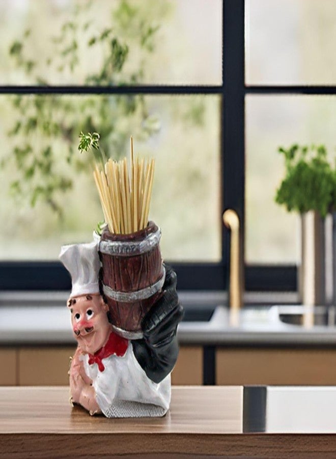 Go Hooked Small 8CM Resin Toothpick Holder Toothpick Dispenser for Home Dcor & Gifting (CHFVM72-C) - Image 1